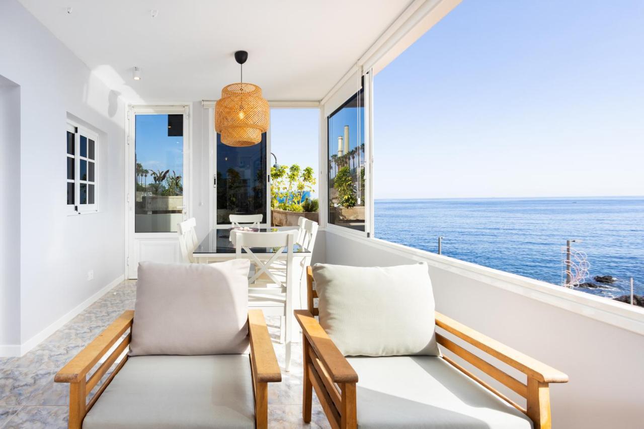 קנדלריה Home2Book Stunning Beachfront House With Sea Views מראה חיצוני תמונה